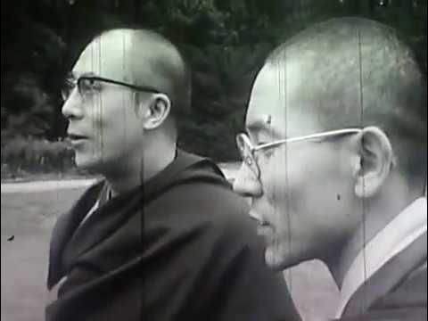 HH Dalai Lama in Nederland 1973